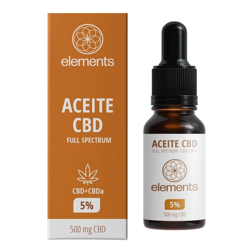 Aceite CBD Full Spectrum 5 caja Aceite CBD 5% Aceite CBD 5%